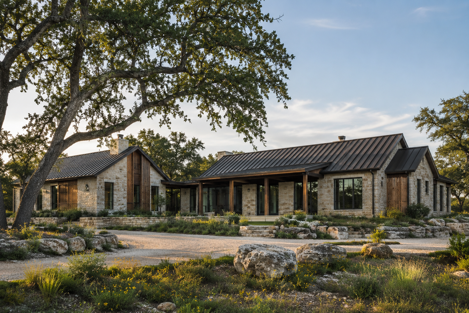 Texas Hill Country residential construction